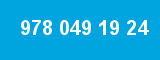 978 049 19 24